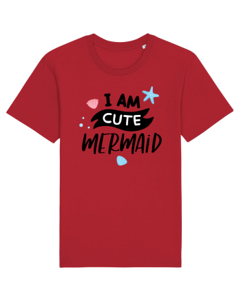 I am a Cute Mermaid Red