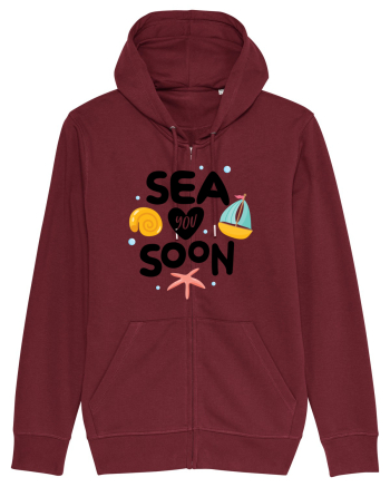 Sea You Soon Burgundy