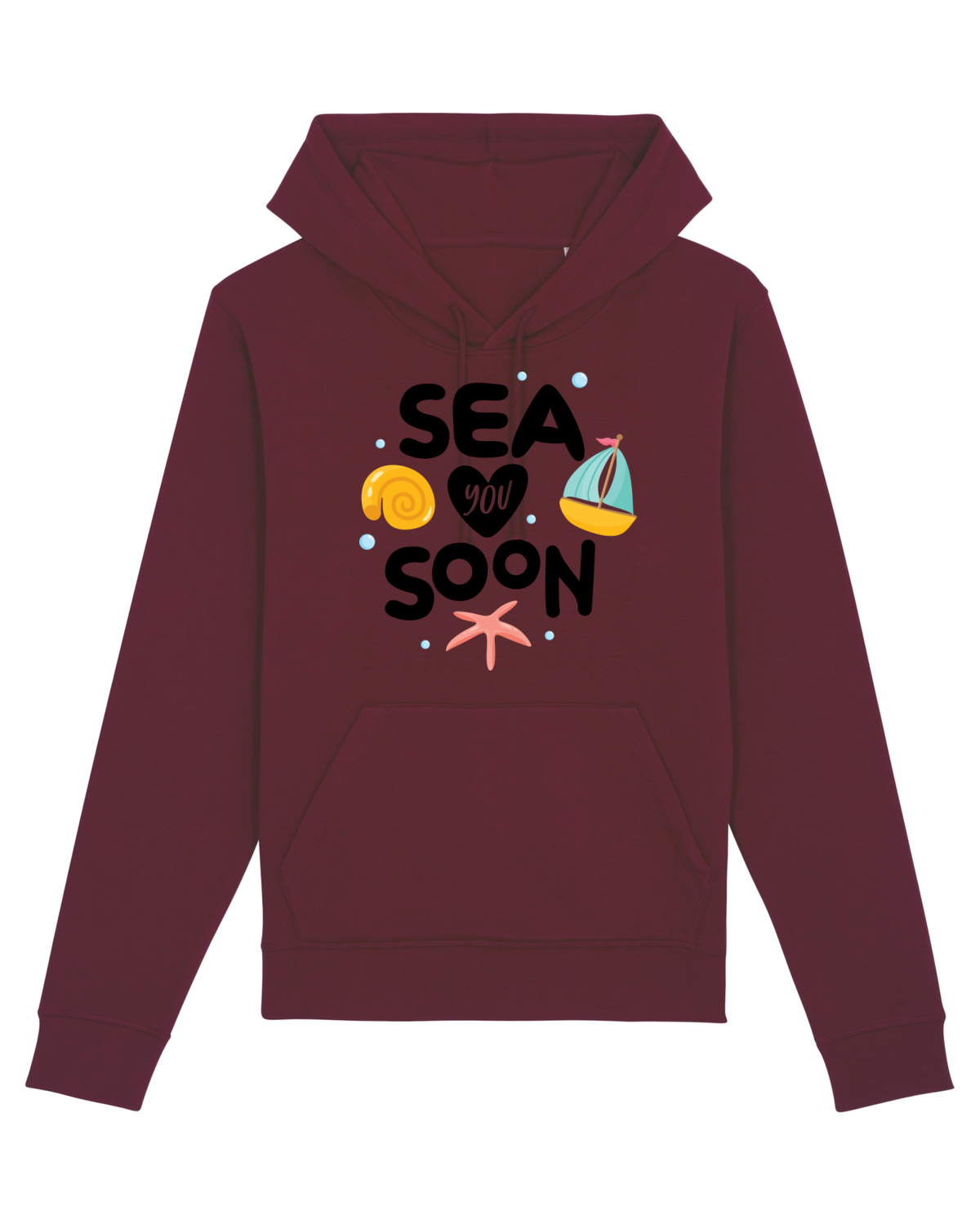 Hanorac Unisex Drummer Burgundy