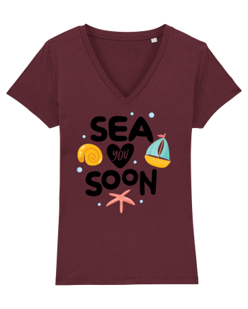 Sea You Soon Burgundy
