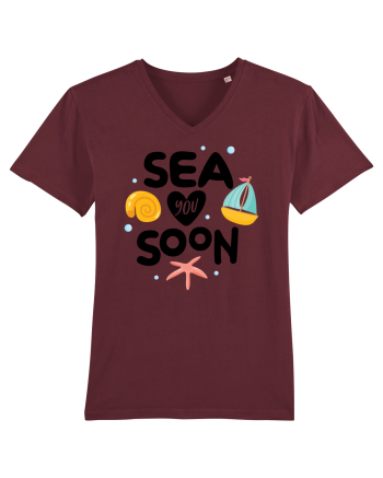 Sea You Soon Burgundy