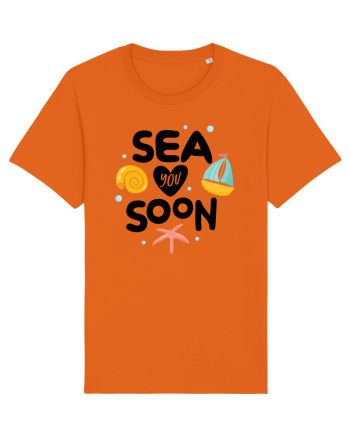 Sea You Soon Bright Orange