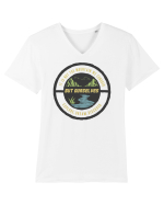 Explore Dream Discover Tricou mânecă scurtă guler V Bărbat Presenter