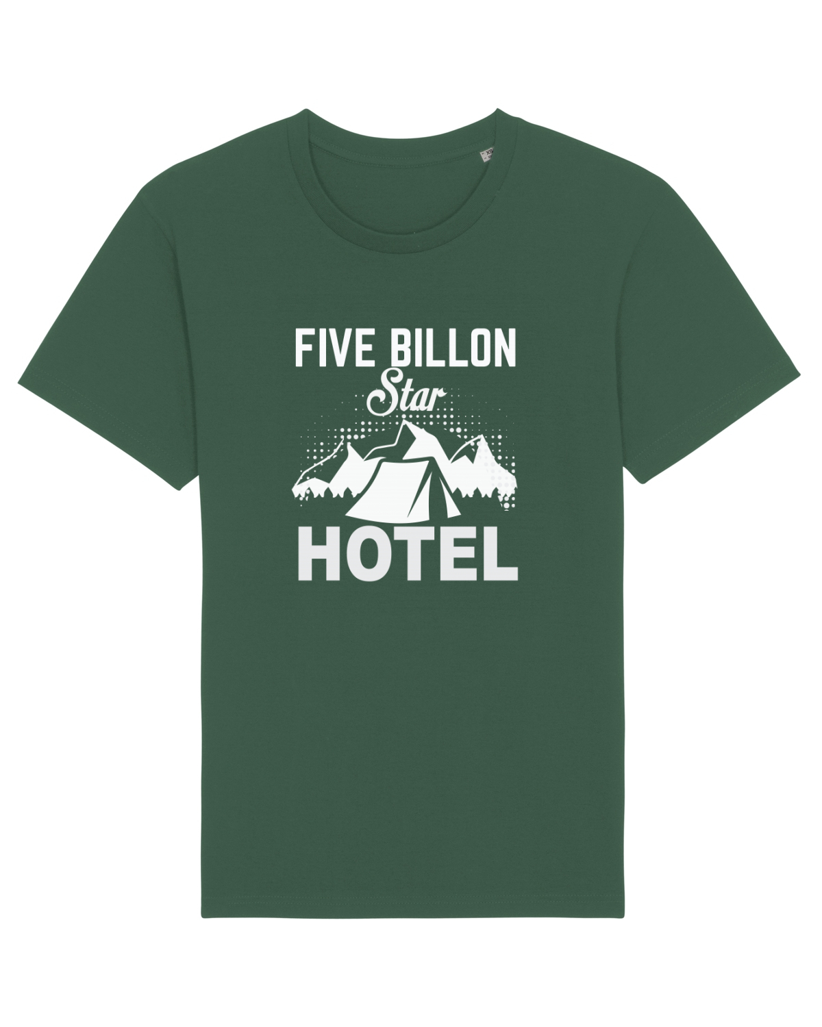 Tricou mânecă scurtă Unisex Rocker Bottle Green