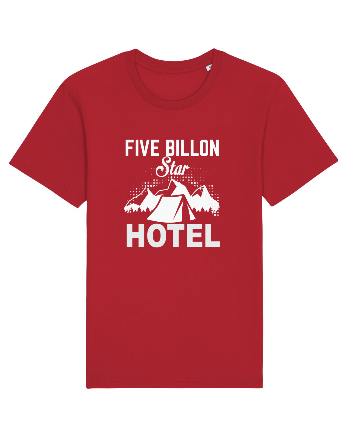 Tricou mânecă scurtă Unisex Rocker Red