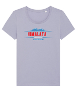 Himalaya Mountain Tricou mânecă scurtă guler larg fitted Damă Expresser