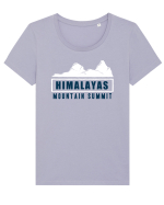 Himalayas Mountain Summit Tricou mânecă scurtă guler larg fitted Damă Expresser