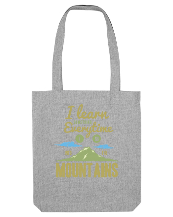 Learn From The Mountains Heather Grey