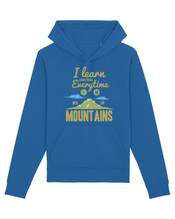 Learn From The Mountains Royal Blue