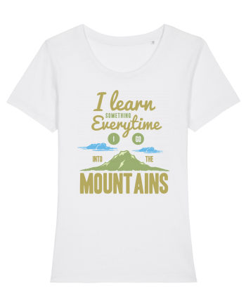 Learn From The Mountains White