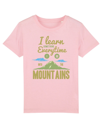 Learn From The Mountains Cotton Pink