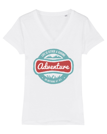 Life Is Adventure White