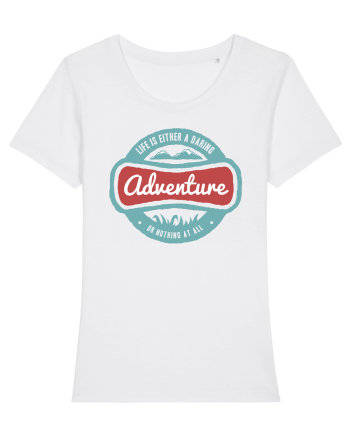 Life Is Adventure White