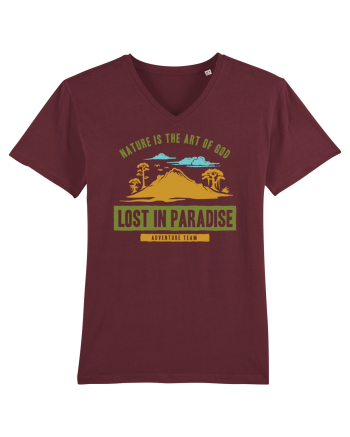 Lost in Paradise Burgundy