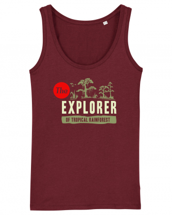 Rainforest Explorer Burgundy