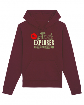 Rainforest Explorer Burgundy