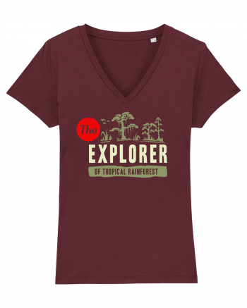 Rainforest Explorer Burgundy