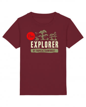 Rainforest Explorer Burgundy