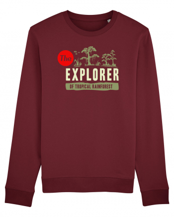 Rainforest Explorer Burgundy