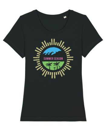 Summer Season Retro Black