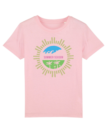 Summer Season Retro Cotton Pink