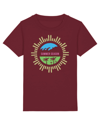 Summer Season Retro Burgundy