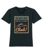 Earth Music Green Tricou mânecă scurtă guler V Bărbat Presenter