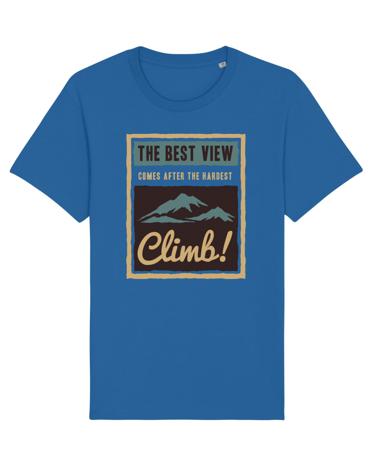 Tricou mânecă scurtă Unisex Rocker Royal Blue