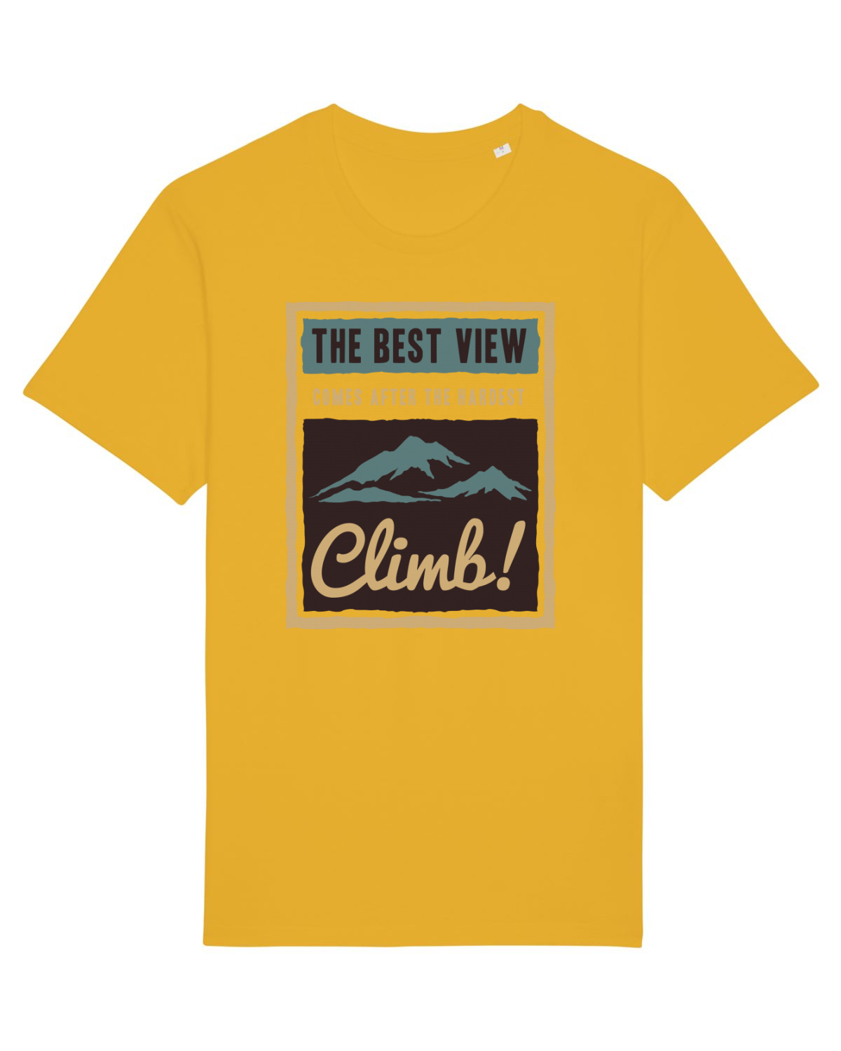 Tricou mânecă scurtă Unisex Rocker Spectra Yellow