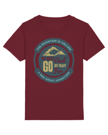 The mountain is Calling Burgundy