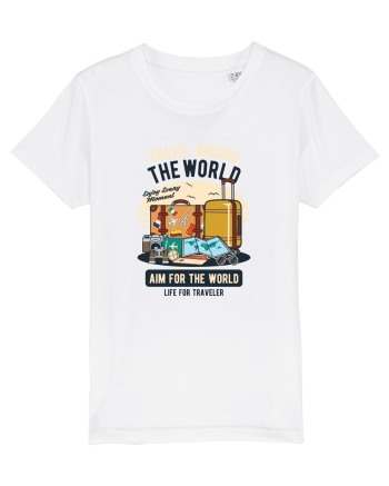 Travel Around the World White