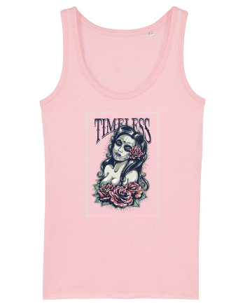 Timeless Trandafiri Tattoo Cotton Pink