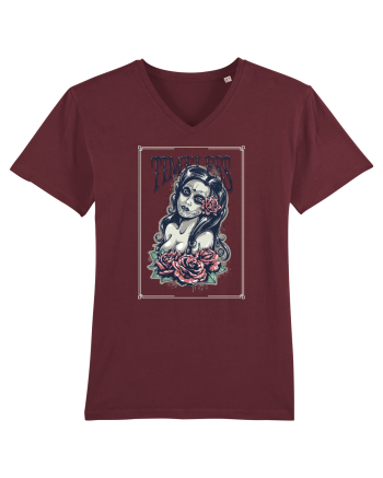 Timeless Trandafiri Tattoo Burgundy