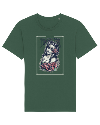 Timeless Trandafiri Tattoo Bottle Green