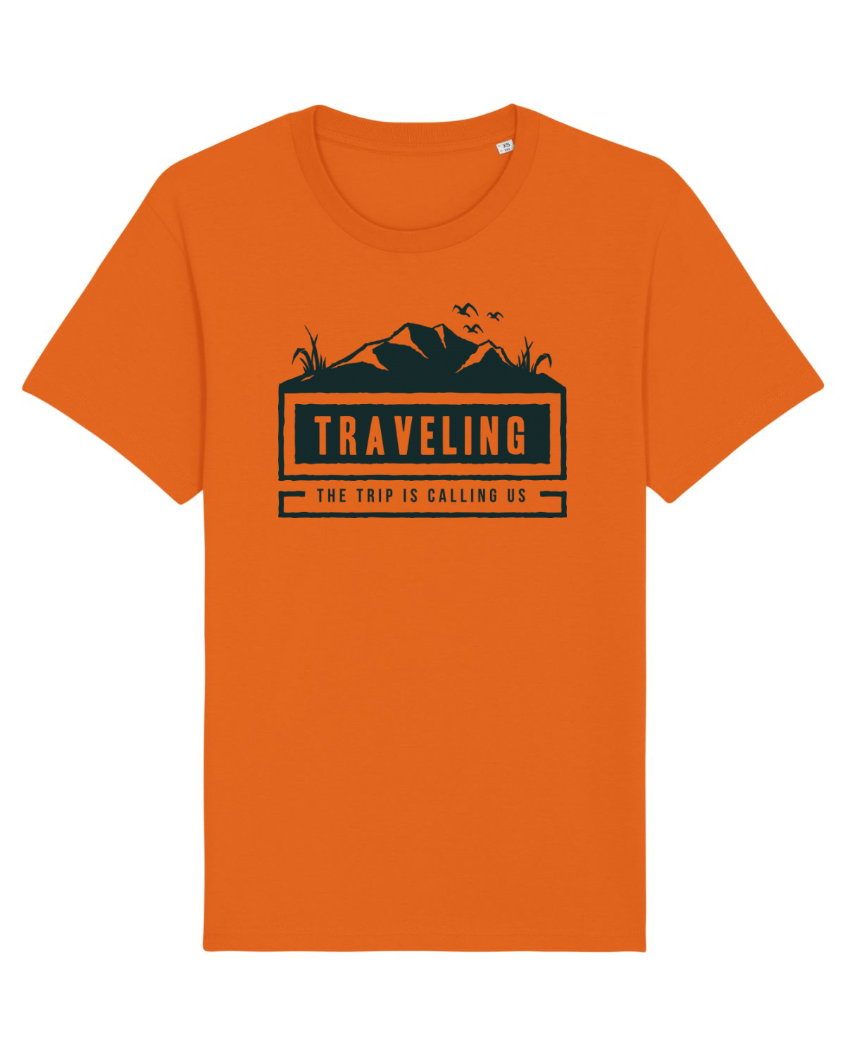Tricou mânecă scurtă Unisex Rocker Bright Orange