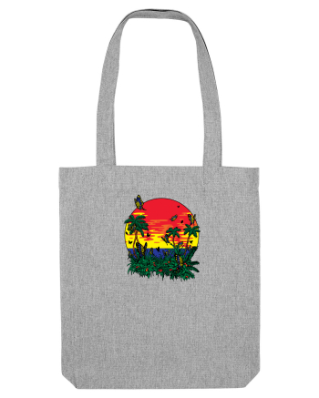 Butterfly Island Retro Heather Grey