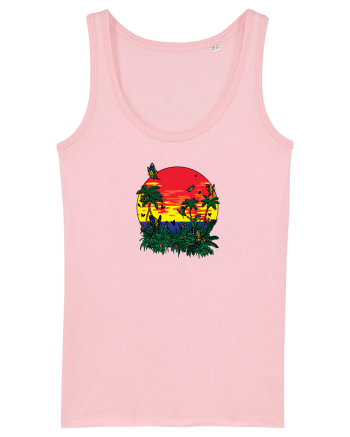 Butterfly Island Retro Cotton Pink