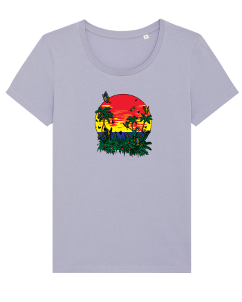 Butterfly Island Retro Lavender