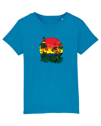 Butterfly Island Retro Azur