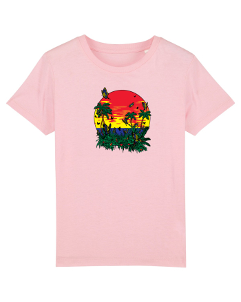 Butterfly Island Retro Cotton Pink