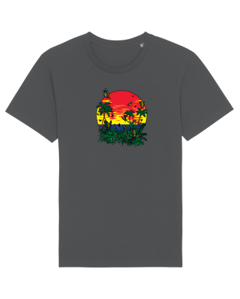 Butterfly Island Retro Anthracite