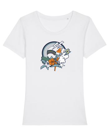 Hip Parrot Retro White