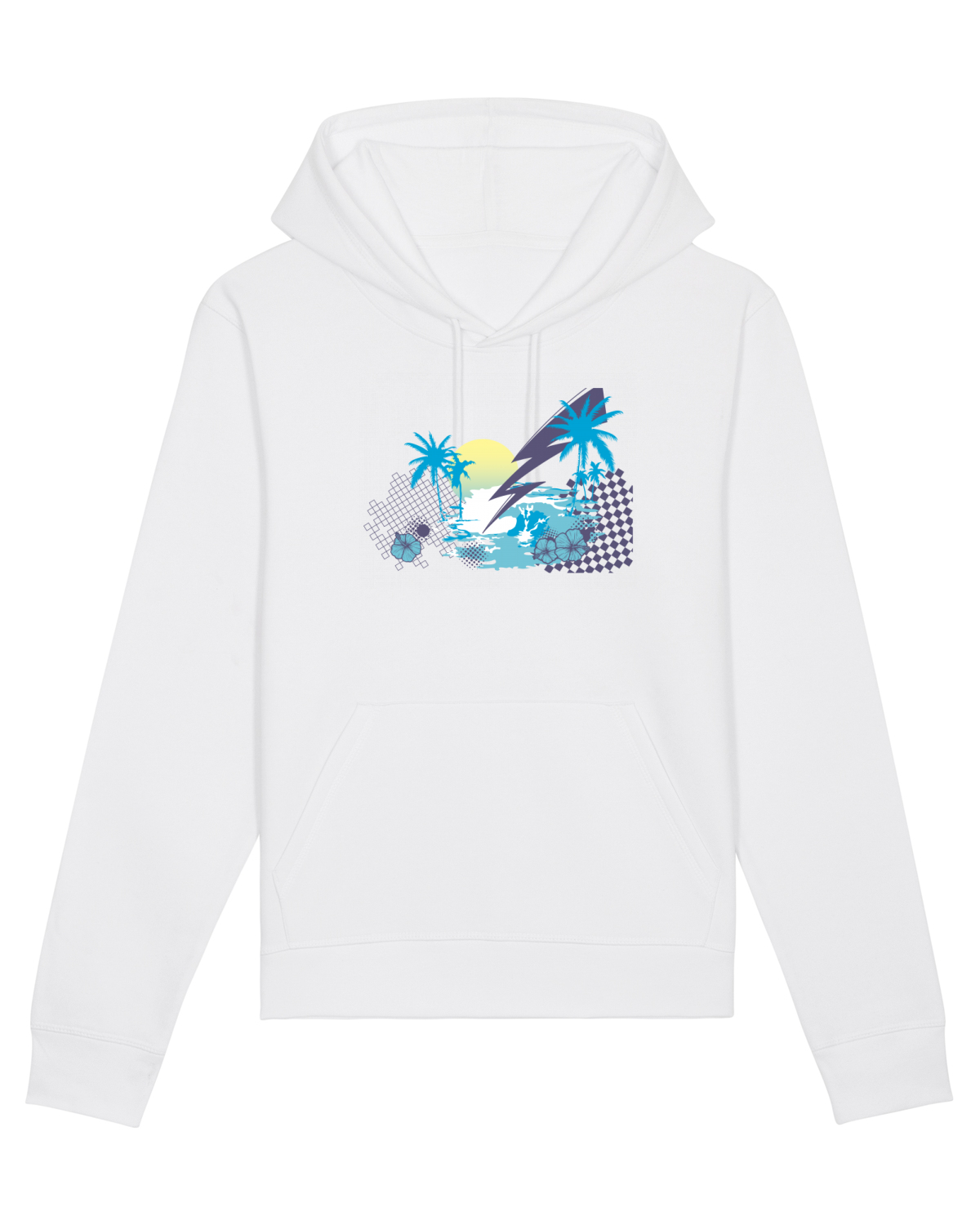 Hanorac Unisex Drummer White