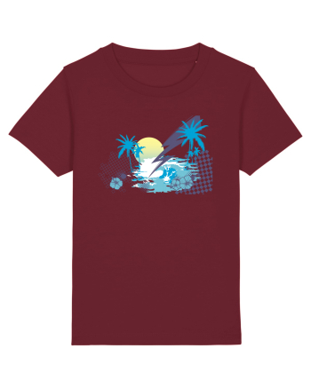 Blue Island Blitz Burgundy