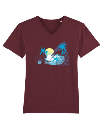 Blue Island Blitz Burgundy