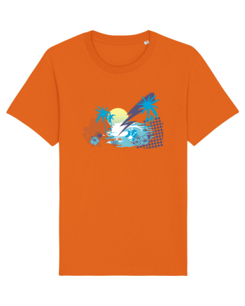 Blue Island Blitz Bright Orange