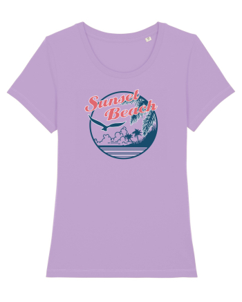 Sunset Beach Eagle Lavender Dawn