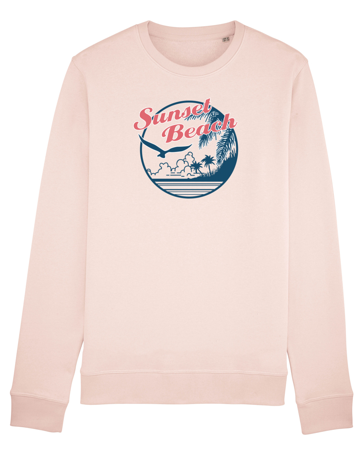 Bluză mânecă lungă Unisex Rise Candy Pink