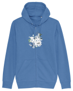 Hollywood Island Hibiscus Hanorac cu fermoar Unisex Connector