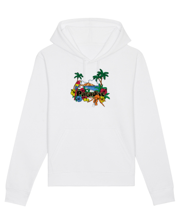 Paradise Island Parot White